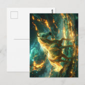 FIRE HORSE - CHINESE ZODIAC -  POSTKARTE (Vorne/Hinten)