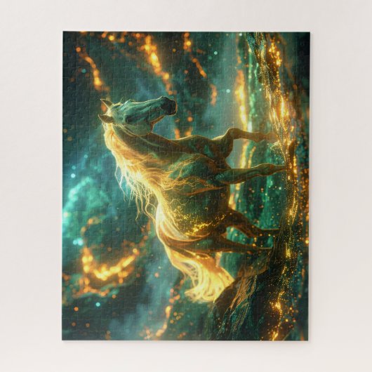 FIRE HORSE - CHINESE ZODIAC -  PUZZLE (Vertikal)