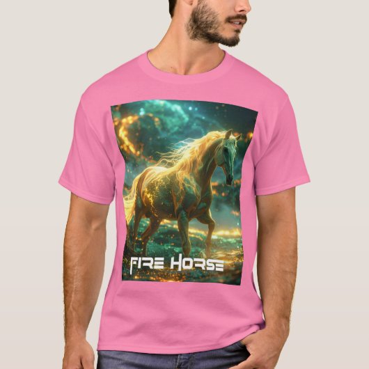 FIRE HORSE - CHINESE ZODIAC - T-Shirt (Vorderseite)