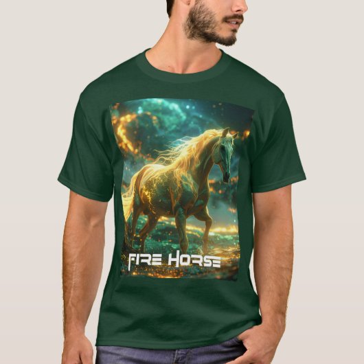 FIRE HORSE - CHINESE ZODIAC -  T-Shirt (Vorderseite)