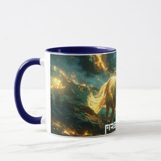 FIRE HORSE - CHINESE ZODIAC -  TASSE (Links)