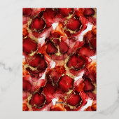 Fire Horse Folieneinladung (Rückseite)