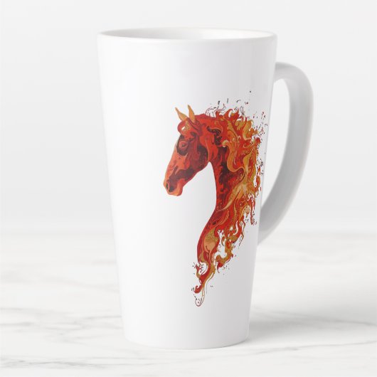 Fire Horse Milchtasse (Rechte Ecke)