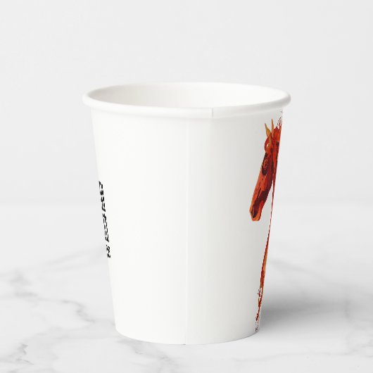 Fire Horse Pappbecher (Rechts)