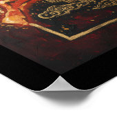 Fire Horse Poster (Ecke)