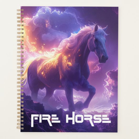 FIRE HORSE - SHENG XIAO PLANER (Vorderseite)