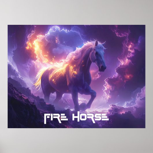 FIRE HORSE - SHENG XIAO POSTER (Vorne)