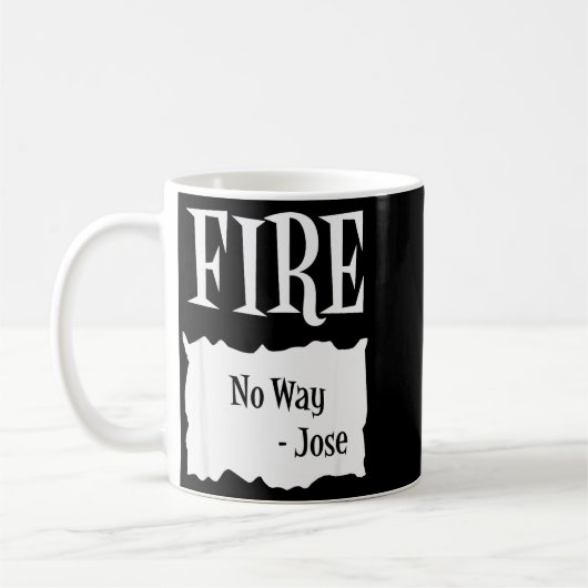 Fire - Hot Packet Halloween Taco Costume  Kaffeetasse (Links)