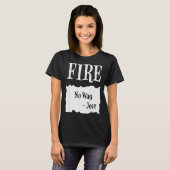 Fire - Hot Packet Halloween Taco Costume T-Shirt (Vorne ganz)