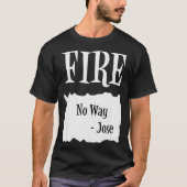 Fire - Hot Packet Halloween Taco Costume T-Shirt (Vorderseite)