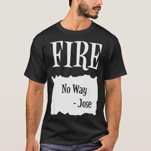 Fire - Hot Packet Halloween Taco Costume  T-Shirt (Vorderseite)