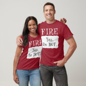 FIRE Hot Packet Halloween Taco Kostüm T-Shirt (Unisex)