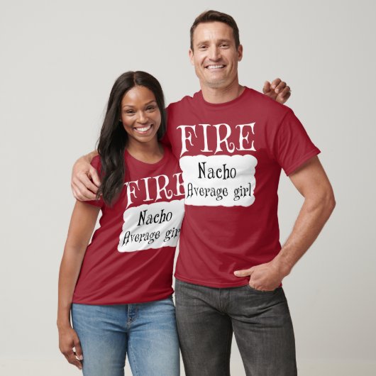 FIRE Hot Packet Halloween Taco Kostüm T-Shirt (Unisex)