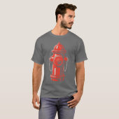 Fire Hydrant Shirt Kids Adult Men Women Fire Hydra (Vorne ganz)
