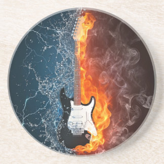 FIRE&ICE GITARRE SANDSTEIN UNTERSETZER