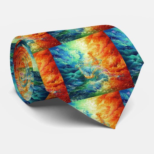 Fire & Ice Krawatte (Gerollt)