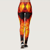 Fire&Ice Mandala Leggings (Rückseite)