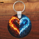 Fire & Ice  Schlüsselanhänger (Rückseite)