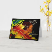 Fire II. Karte (Gelbe Blume)