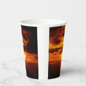 Fire in the Sky Paper Cups Pappbecher (Rechts)