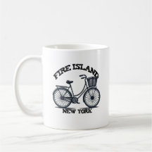 FIRE INSEL NEW YORK Fahrrad mit Korbfahrrad