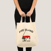 Fire Island große Version Roter Wagen Long Island Tragetasche (Vorderseite (Produkt))