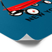 Fire Island Large Version Red Wagon Long Island Ny Poster (Ecke)