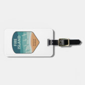 Fire Island National Seashore New York Seaguls Gepäckanhänger (Vorderseite horizontal)