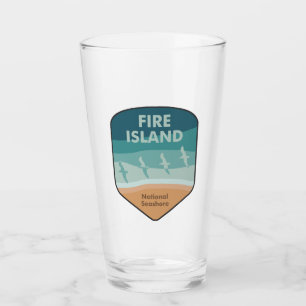 Fire Island National Seashore New York Seaguls Glas