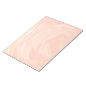 Fire Lake Orange Swirl Notizblock (angewinkelt)