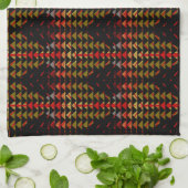 Fire Leaf Geschirrtuch (Gefaltet)