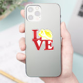 FIRE-LIEBE-Wildhelm [FL10] Aufkleber (Telefon)