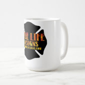 FIRE LIFE DESIGN CO [Logo 1] Kaffeetasse (VorderseiteRechts)