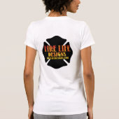 FIRE LIFE DESIGN CO [Logo 1] T-Shirt (Rückseite)