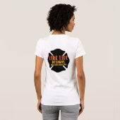 FIRE LIFE DESIGN CO [Logo 1] T-Shirt (Schwarz voll)