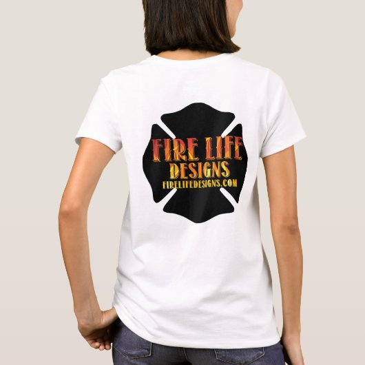 FIRE LIFE DESIGN CO [Logo 1] T-Shirt (Rückseite)