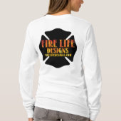 FIRE LIFE DESIGN CO [Logo 1] T-Shirt (Rückseite)