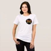FIRE LIFE DESIGN CO [Logo 1] Tri-Blend Shirt (Vorderseite voll)