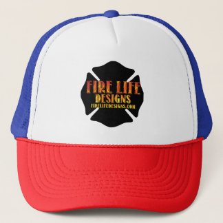 FIRE LIFE DESIGN CO [Logo 1] Truckerkappe