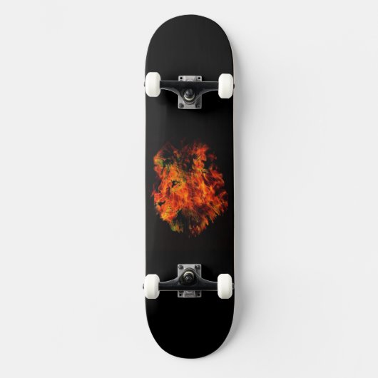 Fire Lion Skateboard (Vorderseite)
