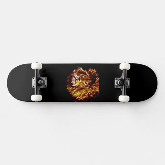 Fire Lion Skateboard (Horizontal)