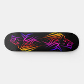 Fire Lion Skateboard - Custom Colors (Horizontal)