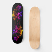 Fire Lion Skateboard - Custom Colors (Vorderseite)