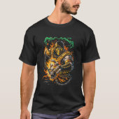 Fire Ninja (Scorpion Style) T-Shirt (Vorderseite)