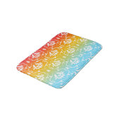 Fire Ombre Badematte (Schrägansicht)