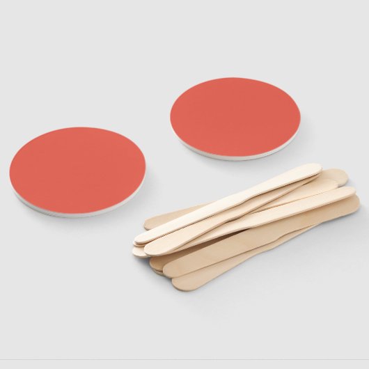 Fire Opal Hand Set of Fans – Customizable Set Fächer (Non-assembled)