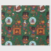 Fire Place Geschenkpapier (Flach)