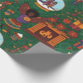 Fire Place Geschenkpapier (Ecke)