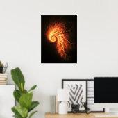 Fire Poster (Heimbüro)