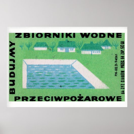 Fire Protection - Matchbox Print - Aesthetic Wall Poster (Vorne)
